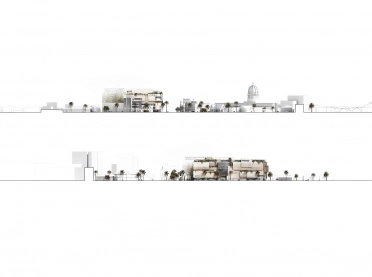 Mall - mixed-used with apartments, multiplex cinema and restaurants - Odel Mall Colombo - architectural views