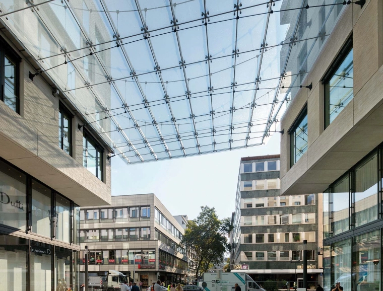 Fassade q 6 q 7 Mannheim Neubau